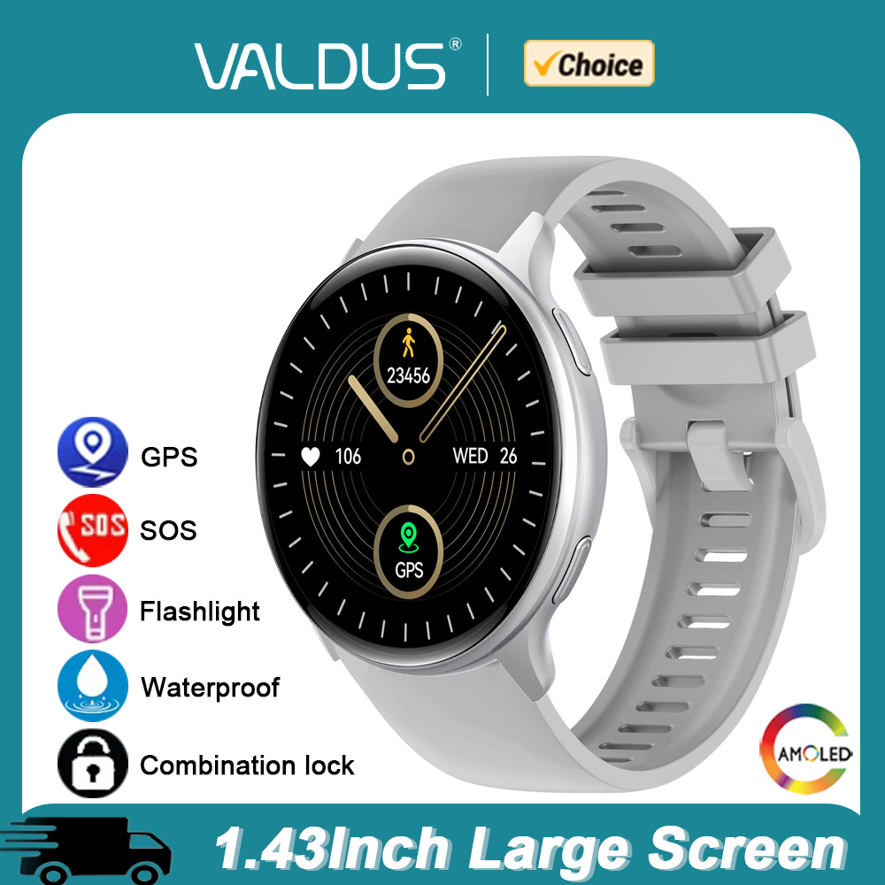 Heart Rate Gps Watch - VALDUS VG53 Pro GPS Smartwatch hombre