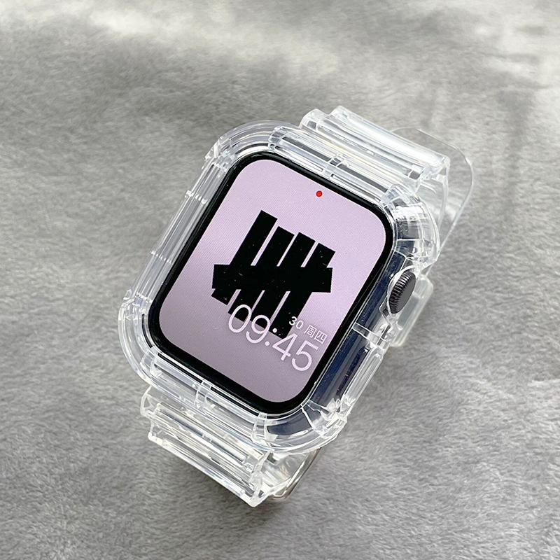 Smartwatch Apple Watches For Men - Correa de silicona transparente para Apple