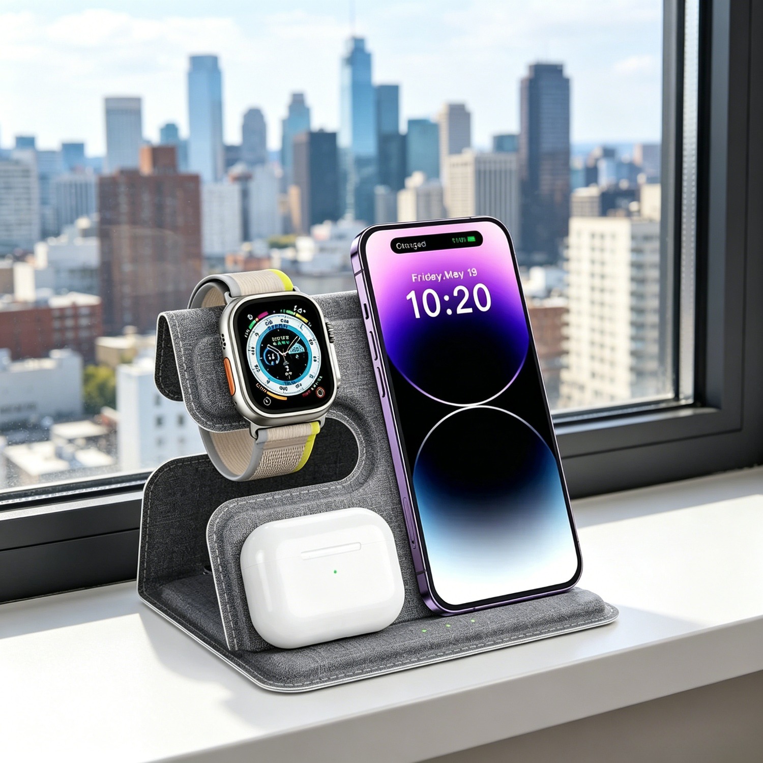 Watch 7 Smartwatch Iphone - Estación de Carga Inalámbrica 3 en