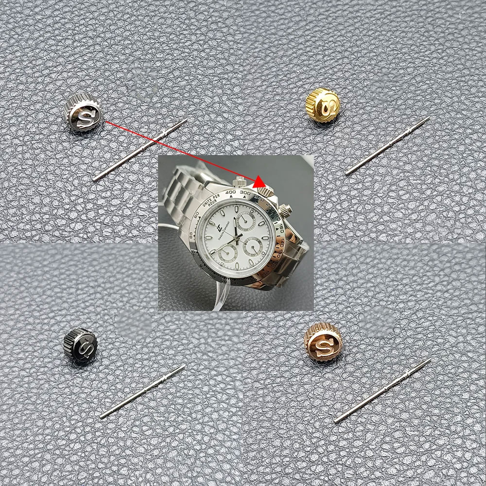 Watch Crown Stem - Corona de reloj VK63 con tornillo