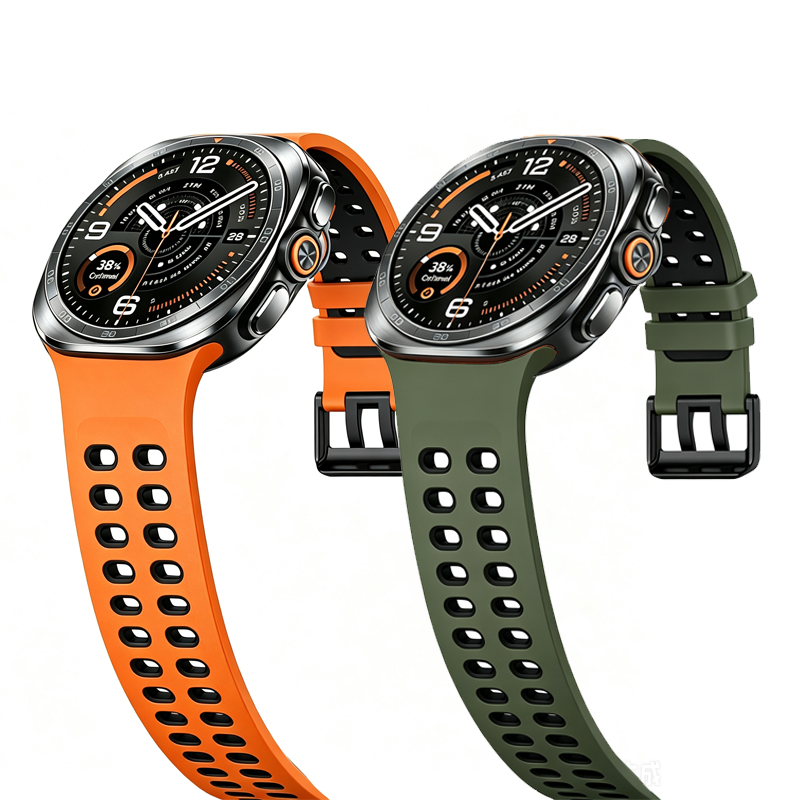Smartwatch Samsung Watches For Men - Correa de silicona transpirable para Samsung