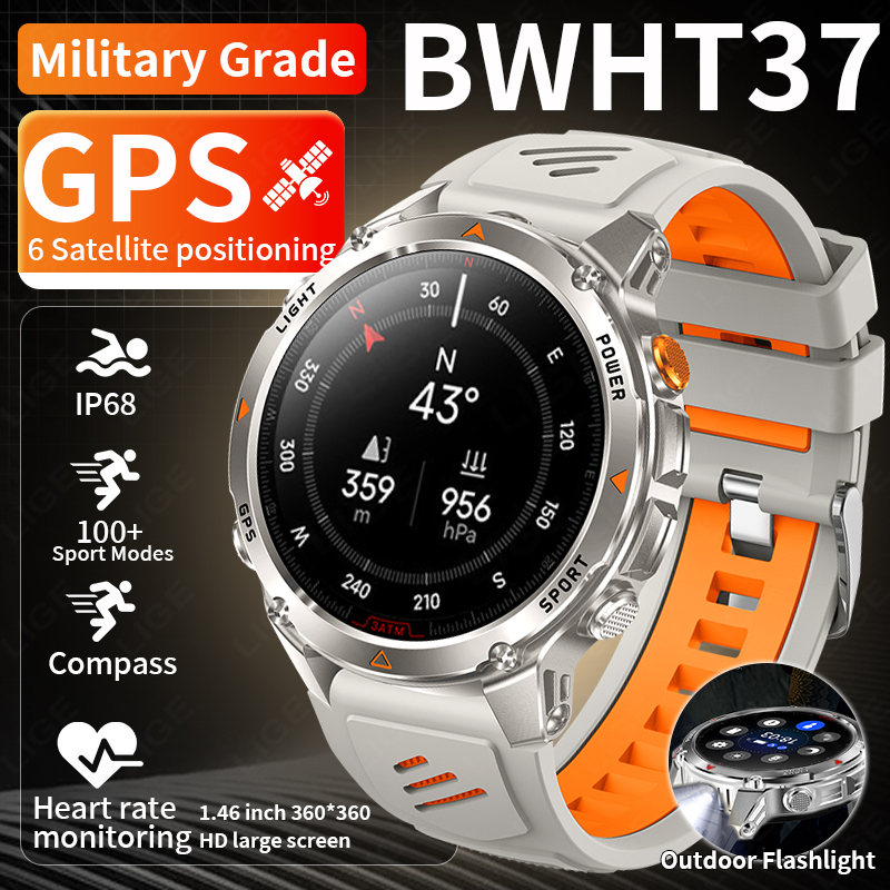 Watch Smartwatch - LIGE-reloj inteligente con seguimiento GPS resistente
