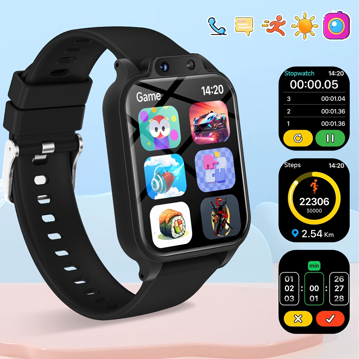 Kids Watches Not Smartwatch - Reloj Inteligente para Niños con 18