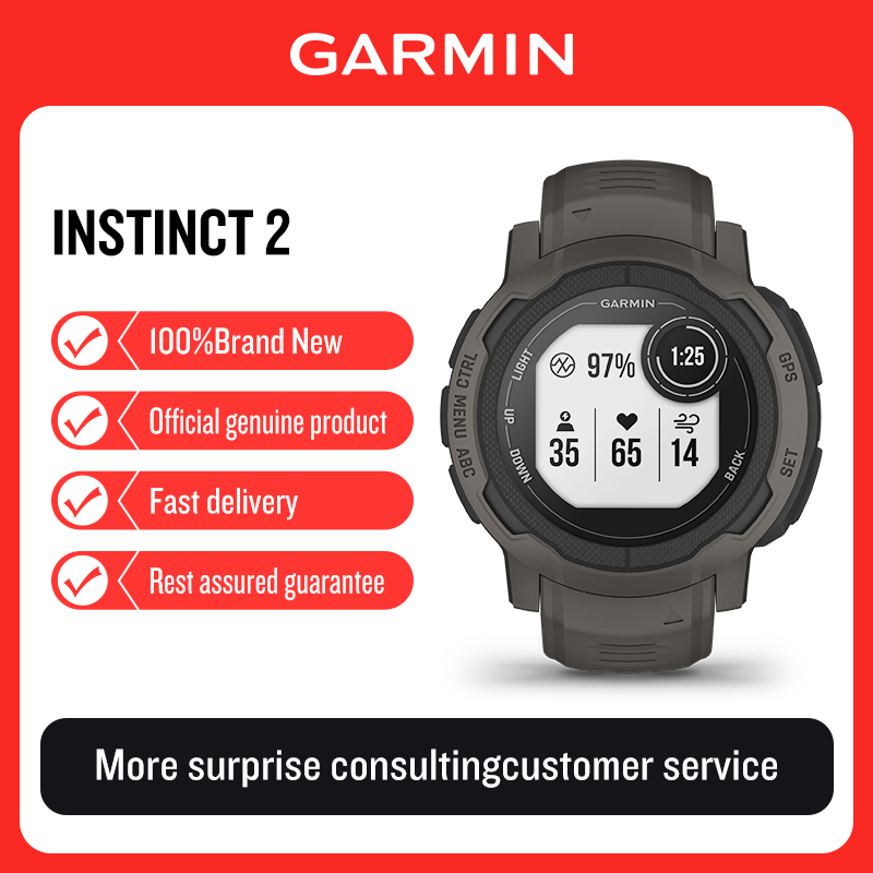 Timex Watches Smartwatch - Reloj Deportivo Garmin Instinct 2, Frecuencia