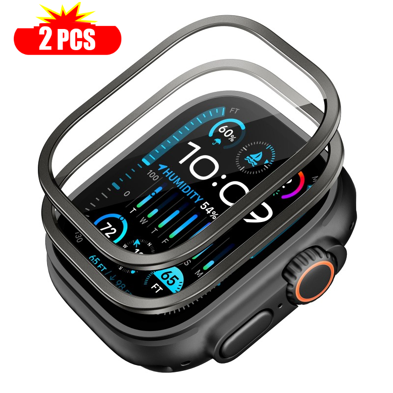Smartwatch Apple Watches For Men - 2 uds vidrio templado para Apple