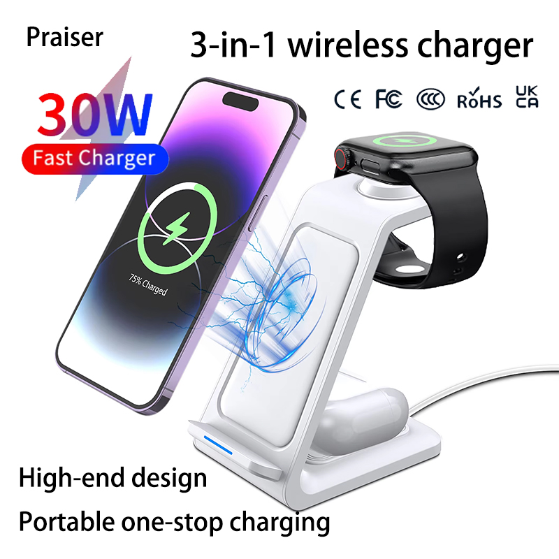 Watch 7 Smartwatch Iphone - Base de carga inalámbrica 3 en