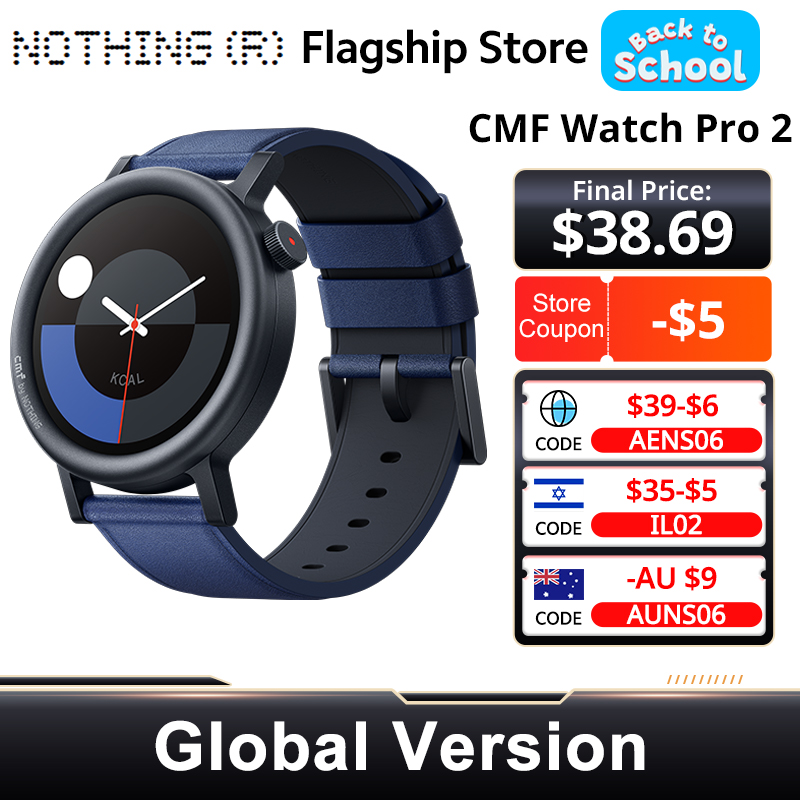 CMF by Nothing Watch Pro 2 Ver - Timex Watches Smartwatch reseña y precio
