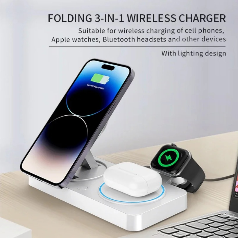Soporte de cargador inalámbric - Watch 7 Smartwatch Iphone reseña y precio