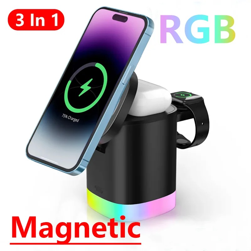 Base de Carga Inalámbrica Magn - Watch 7 Smartwatch Iphone reseña y precio