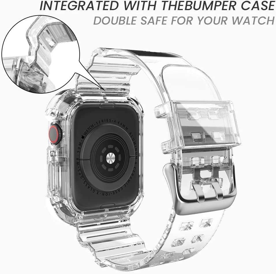 Correa de silicona transparent - Smartwatch Apple Watches For Men reseña y precio