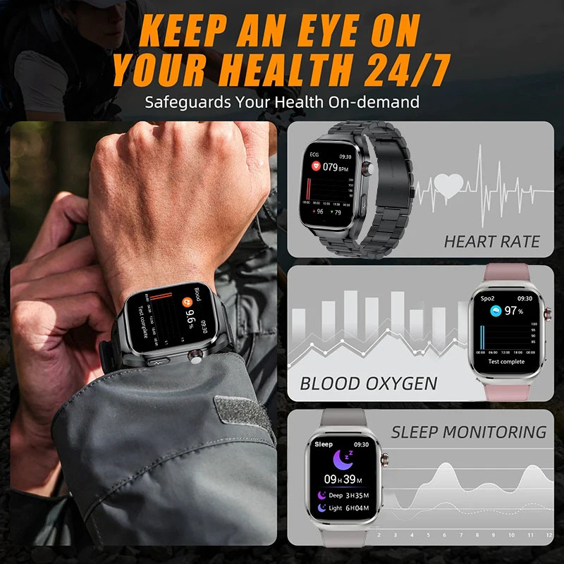 2025 nuevo reloj inteligente d - Smartwatch Health Watches reseña y precio