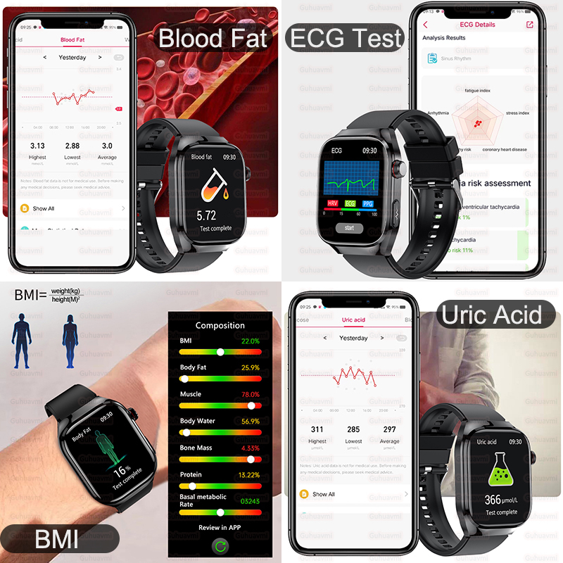 2025 nuevo reloj inteligente d - Smartwatch Health Watches reseña y precio