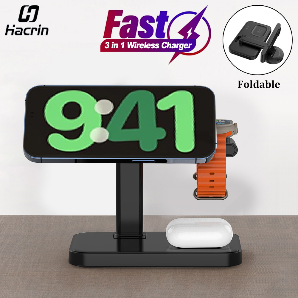 Cargador inalámbrico 3 en 1 es - Watch 7 Smartwatch Iphone reseña y precio