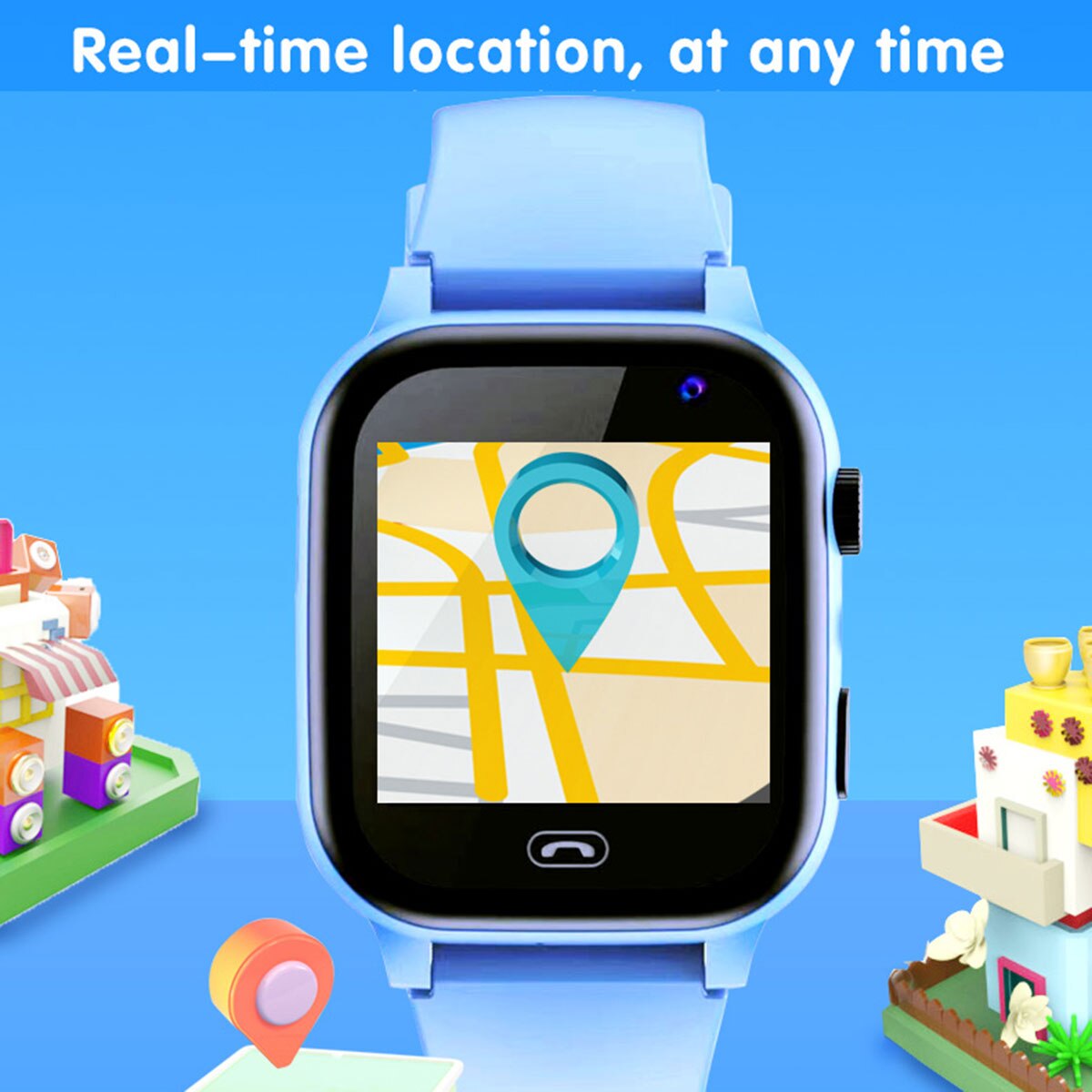 Reloj inteligente para niños c - Smartwatch Watches Gift For Girls reseña y precio