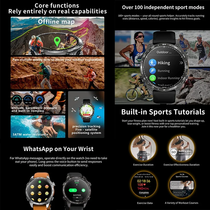 2026 nuevo reloj inteligente p - Heart Rate Gps Watch reseña y precio