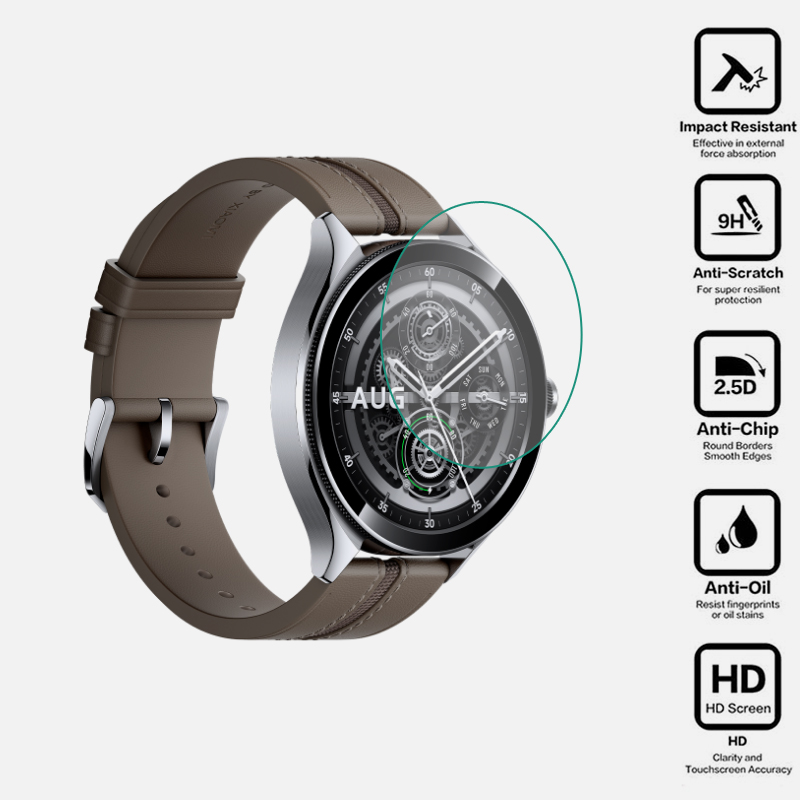 Película protectora transparen - Smartwatch English reseña y precio