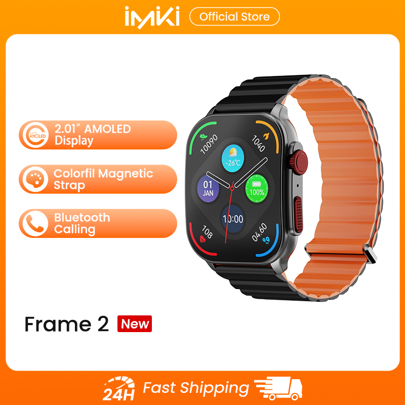 Reloj Inteligente IMIKI Frame  - Smartwatch Health Watches reseña y precio