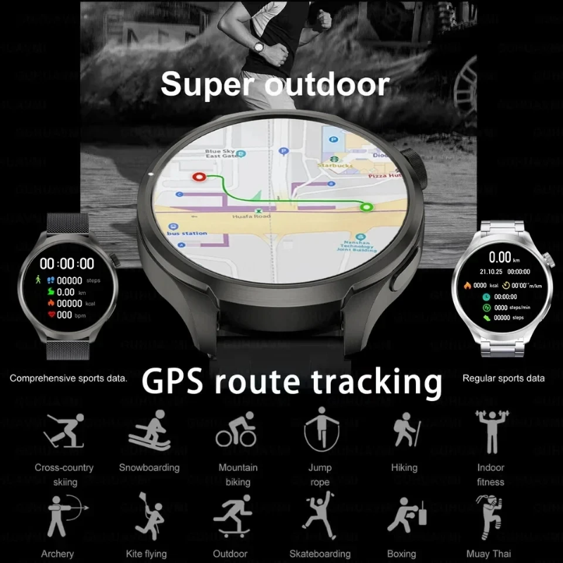 Reloj Inteligente DK69 con GPS - Smartwatch Health Watches reseña y precio