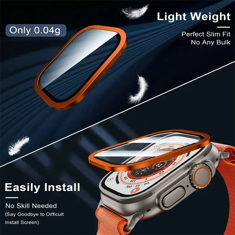 2 uds vidrio templado para App - Smartwatch Apple Watches For Men reseña y precio