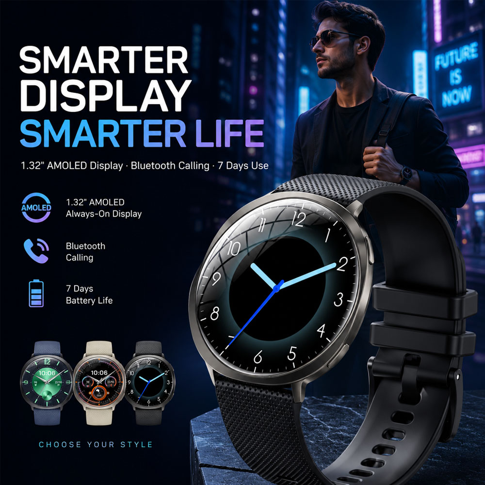 Reloj Inteligente Premium AMOL - Smartwatch Health Watches reseña y precio