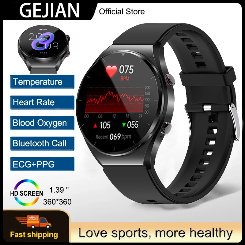 Reloj inteligente GEJIAN con p - Smartwatch Health Watches reseña y precio