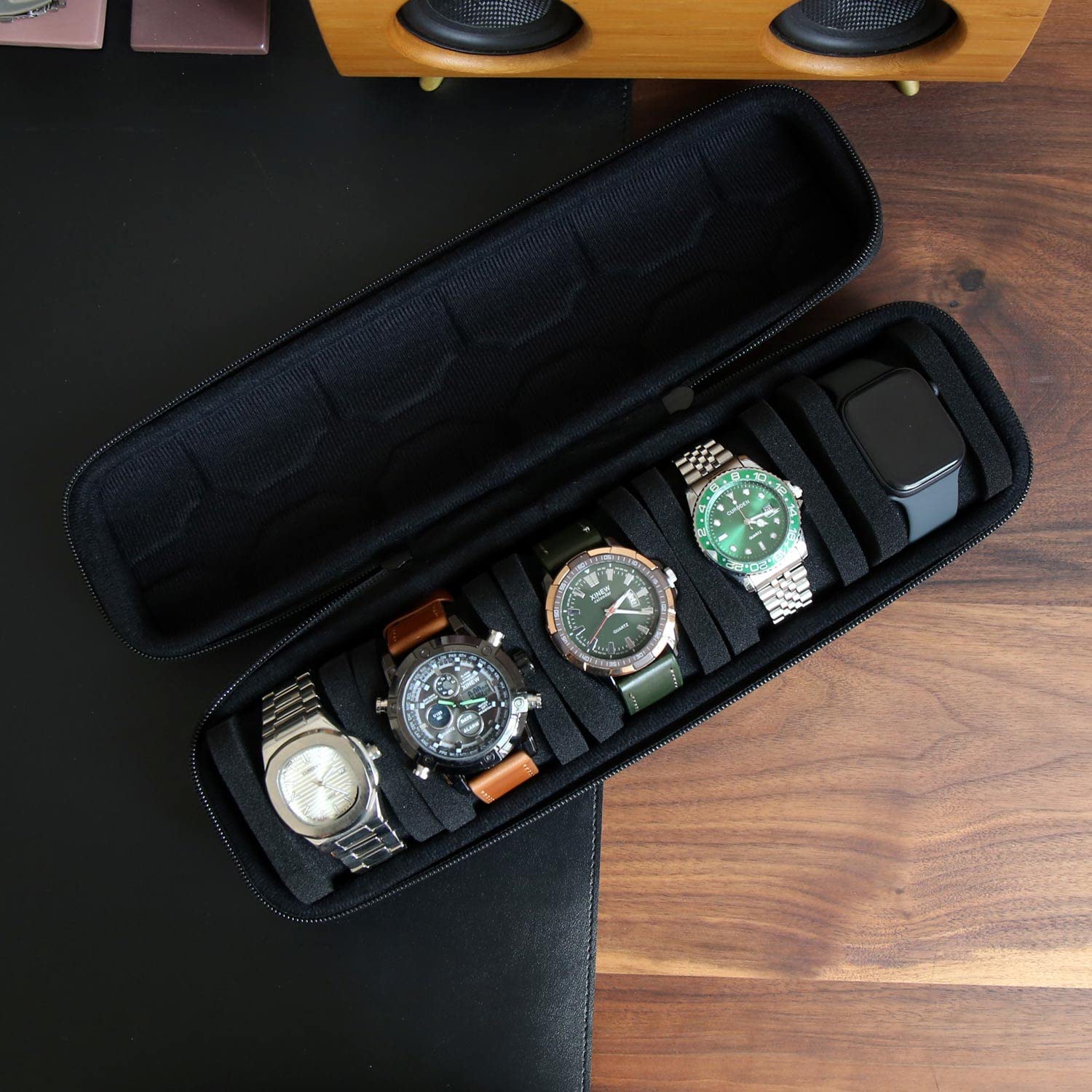 Organizador de caja de reloj p - Watch Smartwatch reseña y precio