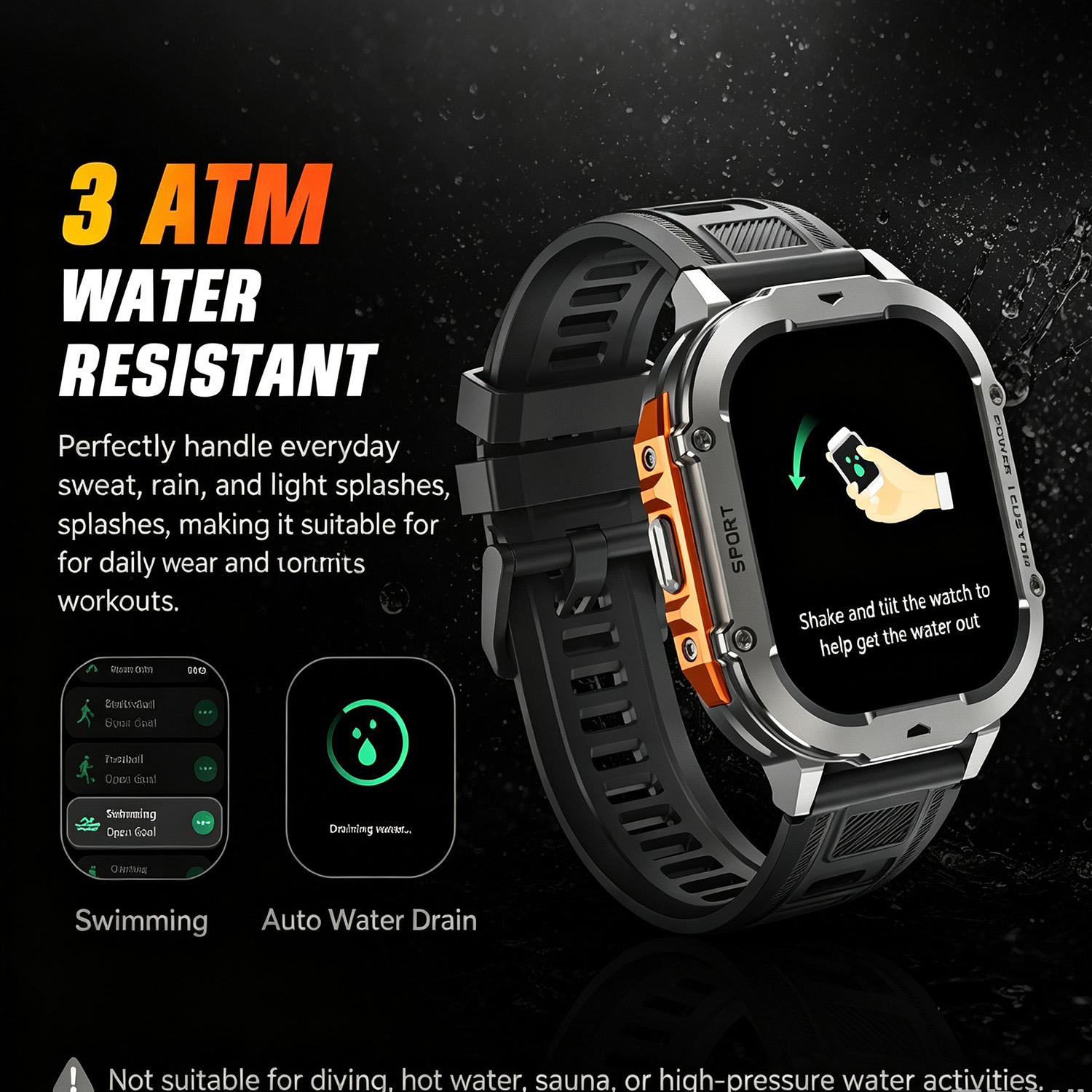 Reloj Inteligente para Exterio - Watch X7 reseña y precio