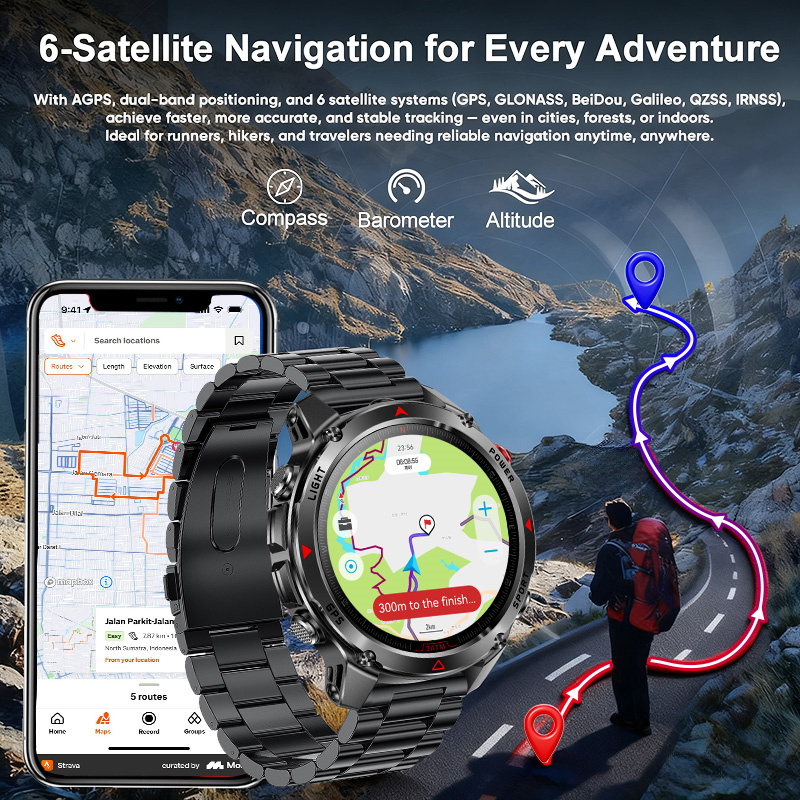 Reloj inteligente T-Rex 3 Pro  - Heart Rate Gps Watch reseña y precio