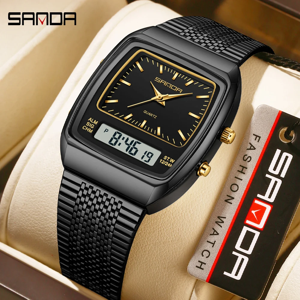 Relojes SANDA para Hombre, Rel - Timex Watches Smartwatch reseña y precio