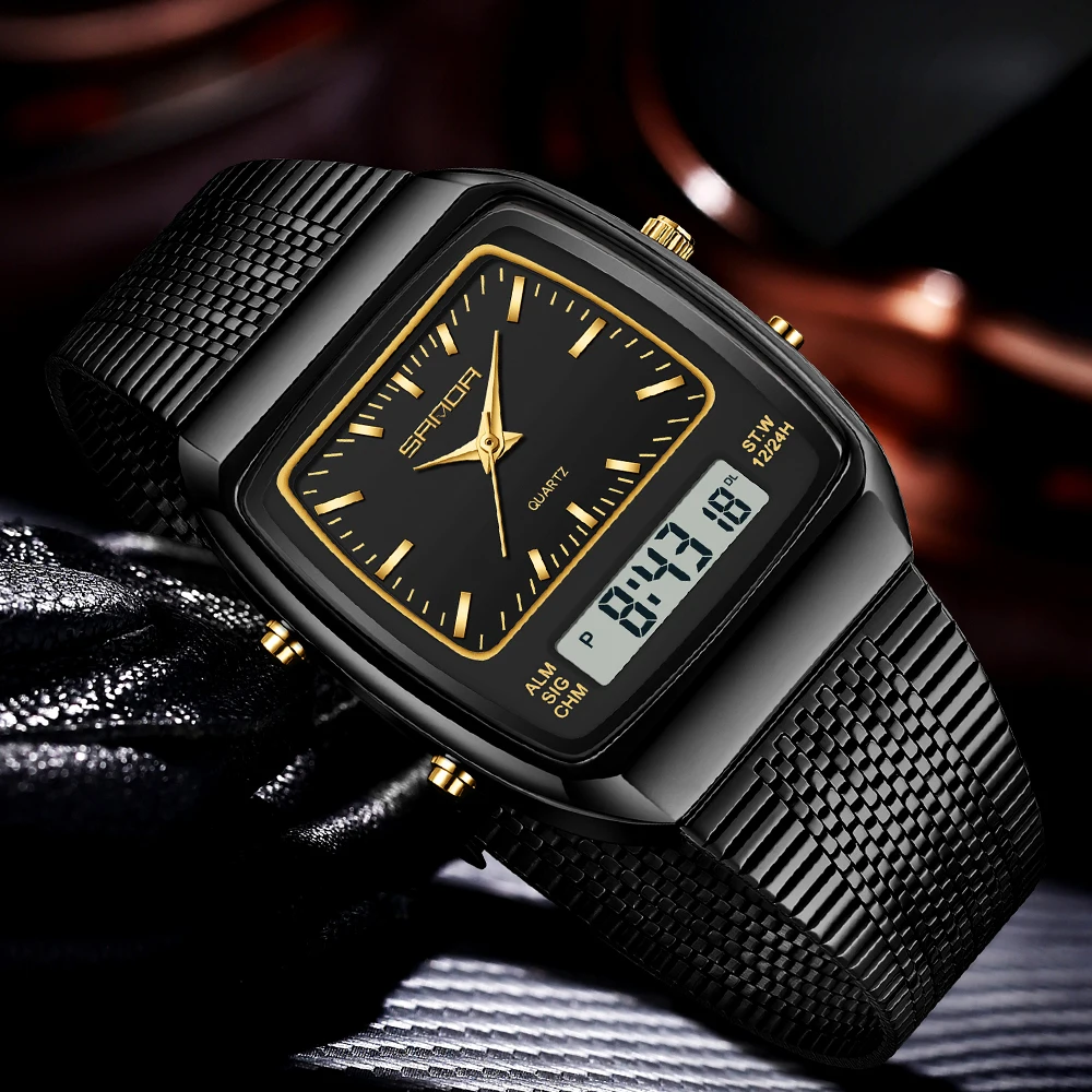 Relojes SANDA para Hombre, Rel - Timex Watches Smartwatch reseña y precio