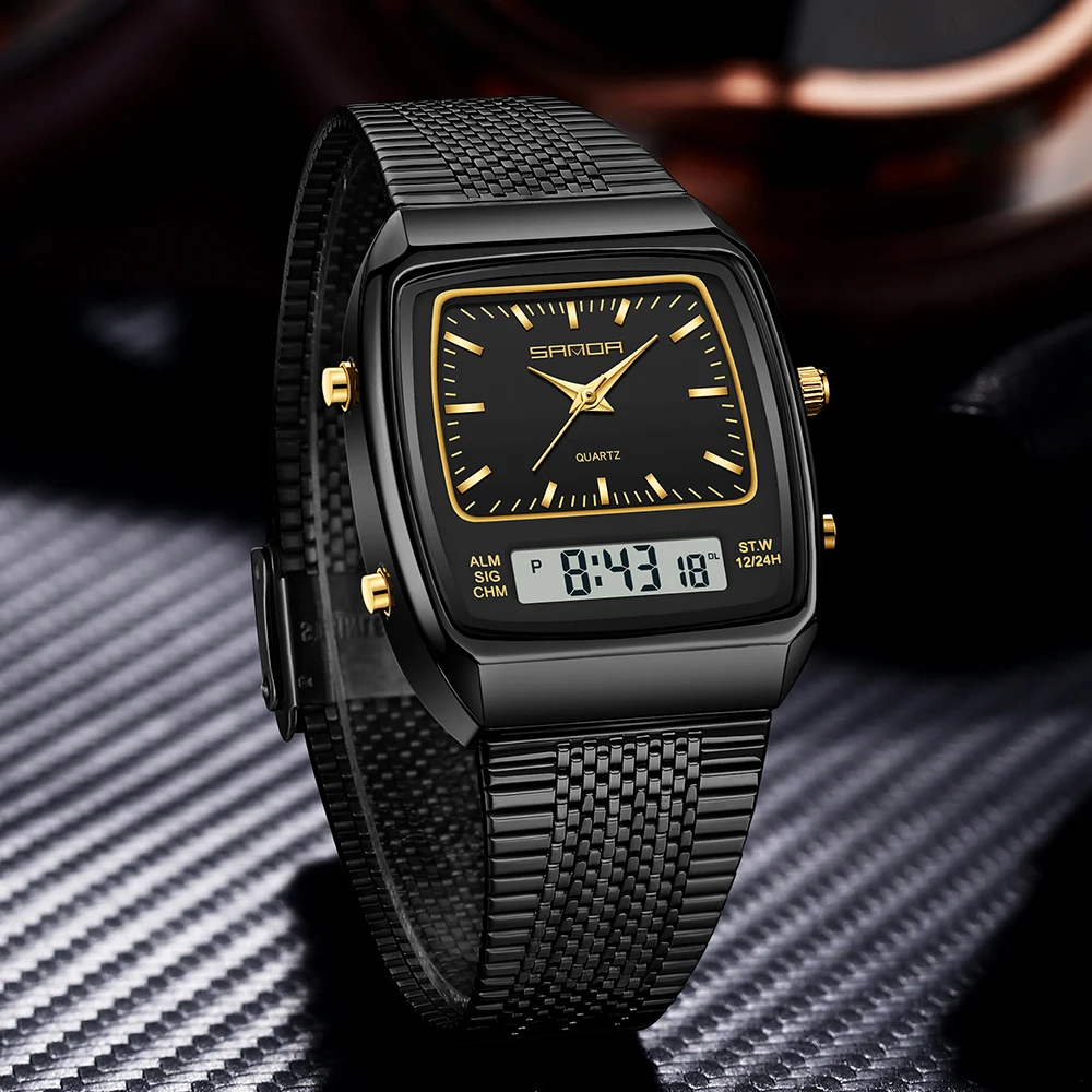 Relojes SANDA para Hombre, Rel - Timex Watches Smartwatch reseña y precio