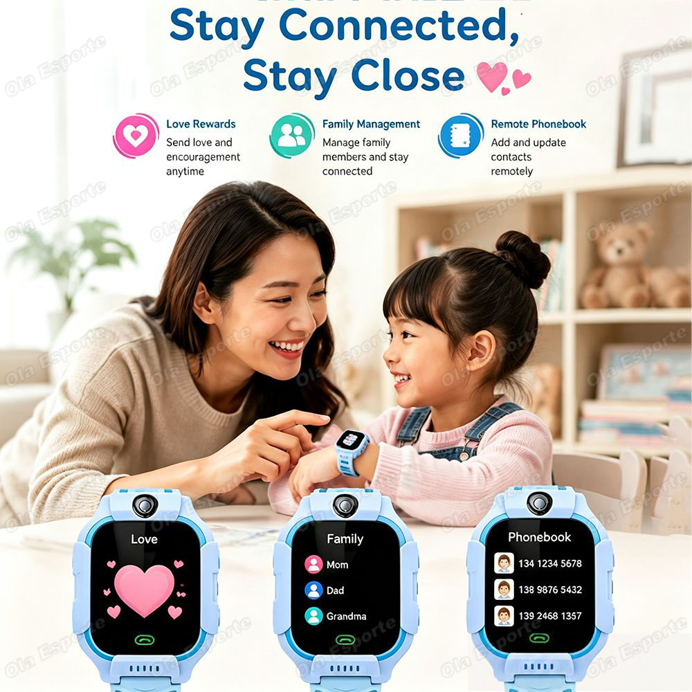 Nuevo Reloj Inteligente GPS 5G - Smartwatch Watches Gift For Girls reseña y precio