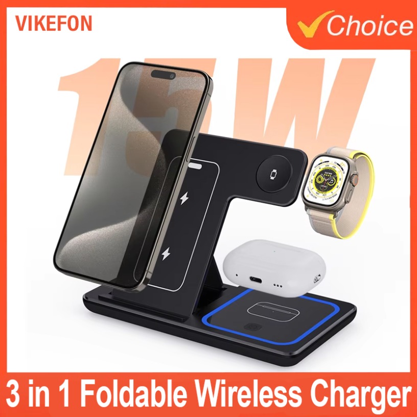Cargador Inalámbrico 3 en 1, S - Watch 7 Smartwatch Iphone reseña y precio