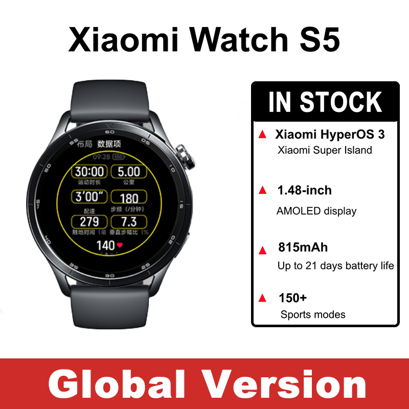 Versión Global Xiaomi Watch S5 - Timex Watches Smartwatch reseña y precio