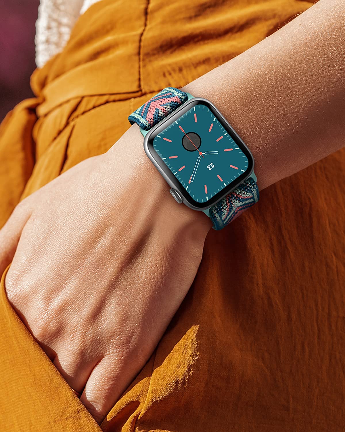 Correa Scrunchie para Apple wa - Smartwatch Apple Watches For Men reseña y precio