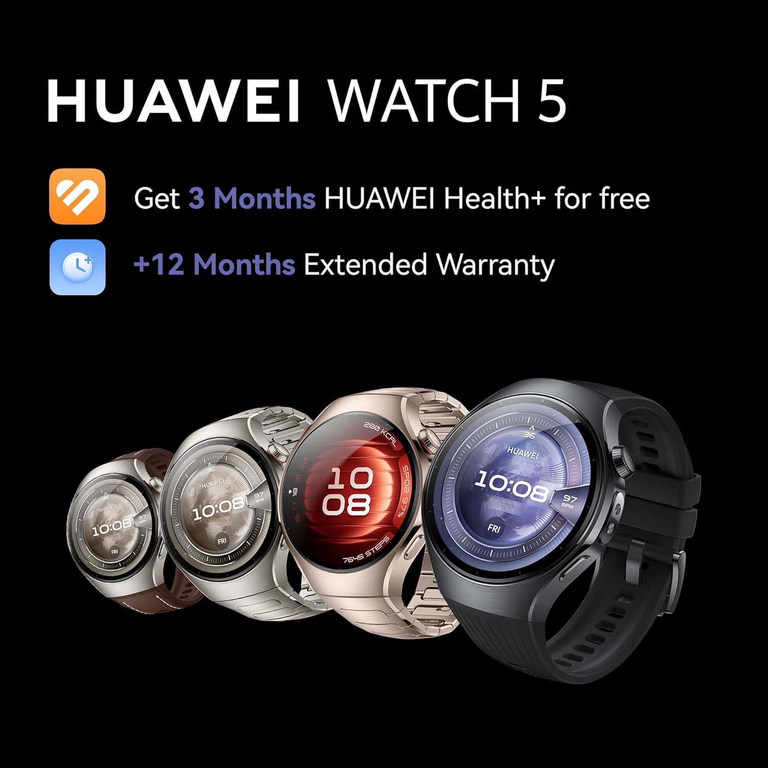 HUAWEI WATCH 5, Reloj Intelige - Timex Watches Smartwatch reseña y precio