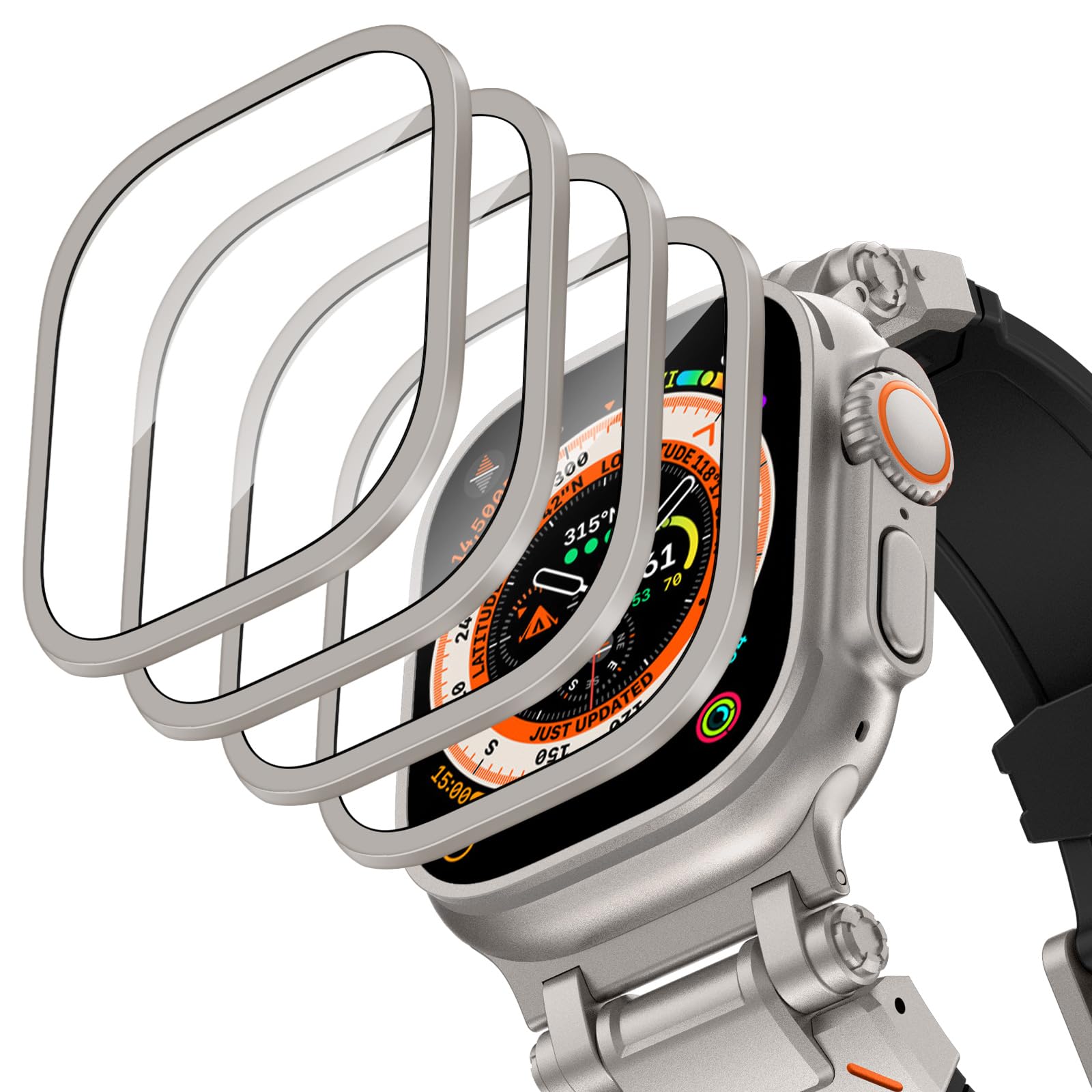 Funda de aleación de aluminio  - Smartwatch Apple Watches For Men reseña y precio