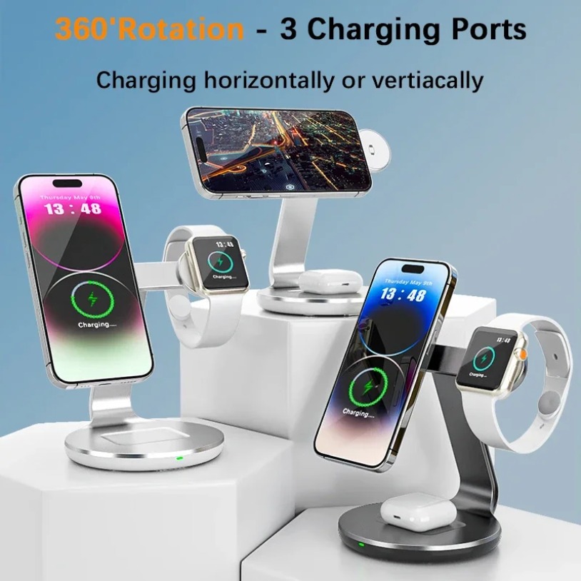 Estación de carga rápida 3 en  - Watch 7 Smartwatch Iphone reseña y precio