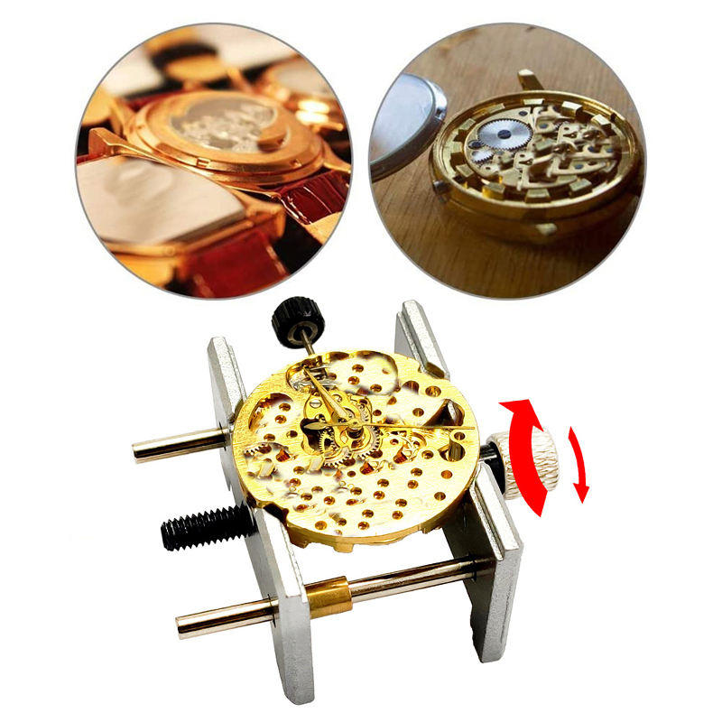 Soporte de movimiento de reloj - Crystal Press Tool reseña y precio